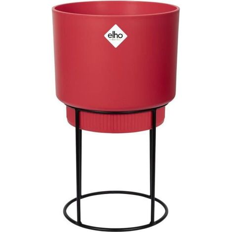 Elho B.for Studio Round 22 Brilliant Red Vaso Rotondo (1/4)