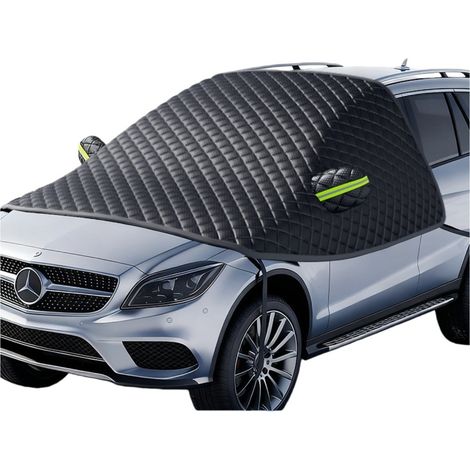 Housse de pare-brise universelle pour voiture à hayon - Modèle à 3 fenêtres avec sac de rangement[NX] (1/4)