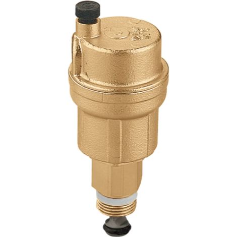 Valvola automatica di sfogo aria, con rubinetto di intercettazione automatico ROBOCAL® 3/8" M Caleffi 502730  3/8" M (1/2)
