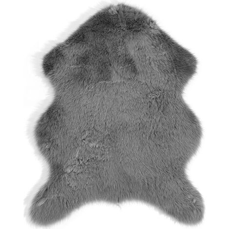 Couverture En Peluche - 150 X 200 Cm - Pour Canapé Fauteuil Lit - Gris - 1 Pièce (1/5)