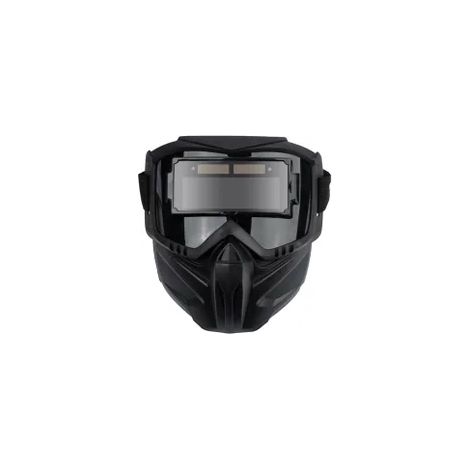 Máscara protectora facial antisalpicaduras para soldadura por arco, con ventilación integrada. (1/5)