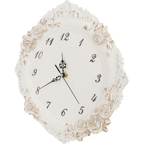 Europäische Wanduhr, geräuschlos, batteriebetrieben, Dekoration für Wohnzimmer, Schlafzimmer, Bar, Hotel (1/5)