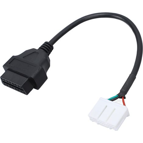 Ortviai Câble d'adaptation OBD2 16 broches vers 20 broches pour Tesla Model S et X (2015–2023), ABS résistant (1/5)