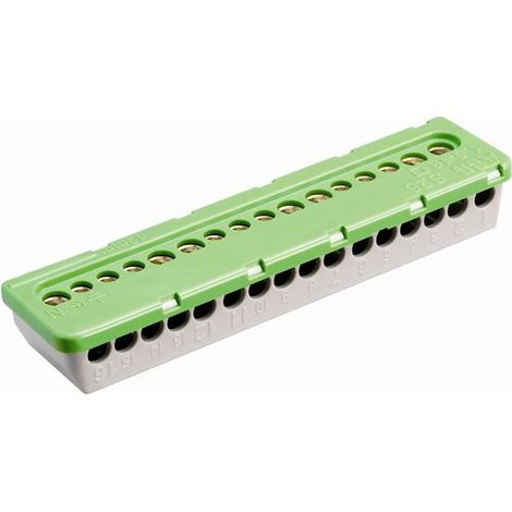 Bornier terre Mistral-7X16mm²+9X6mm²-Vis 1SPE007715F0743 ABB 799194