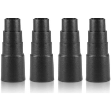 Adaptateur universel pour tuyau d'aspiration d'aspirateur 25 mm - 42 mm, raccord pour tuyau d'aspiration d'aspirateur, meuleuse, scie circulaire, perceuse (4 pièces) (1/5)