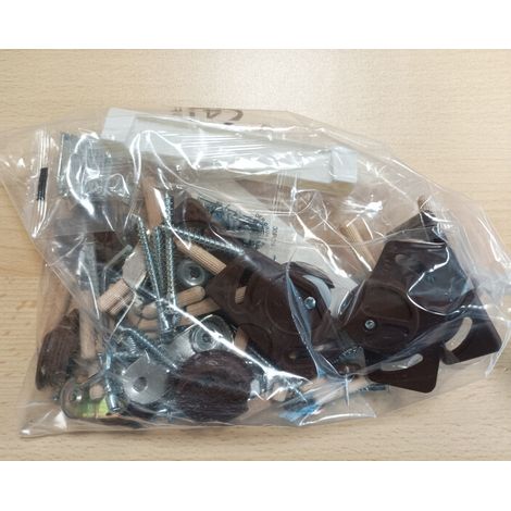 R ACCESSORI MONTAGGIO X KIT ARMADIO 2ASC CM. 120X50X200H RO/BIA