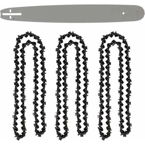 Guide-chaîne 45 cm (18 pièces) + jeu de 3 chaînes de 72 maillons Compatible avec les modèles 291. 311 et 391 (1/5)