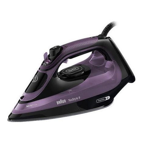 Plancha de Vapor Braun TexStyle 9 SI9661VI 3100W Suela FreeGlide 3D