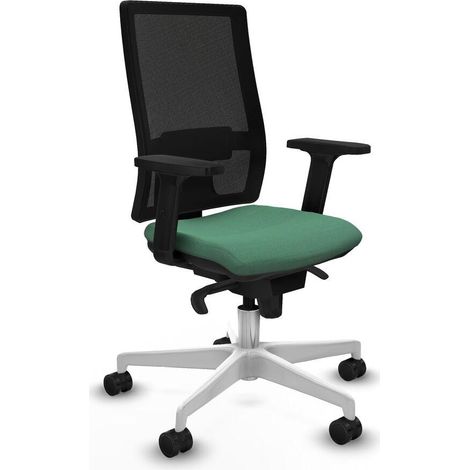 Piqueras y Crespo Silla de Oficina verde esmeralda cómoda (1/3)
