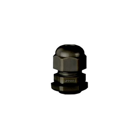 Presse étoupe M20, IP68, Noir, 6mm - 12mm lot de 10 pièces SCG/M20-B