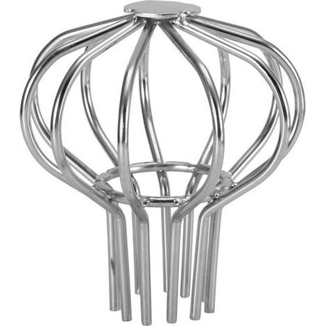 Filtre de Garde Ballon Gouttière Garde Gouttière Acier Inoxydable Sortie Tuyau Descente Garde Feuille Drain Sol pour Toit Balcon Cour Jardin(Tube 50) (1/5)