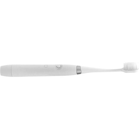 Brosse à dents électrique rechargeable, sonique, à fréquence et minuterie intelligentes, pour adultes, couleur blanc fromage. (1/5)