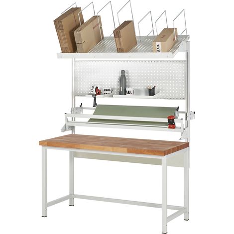 RAU, Table d'emballage complète, série 8000, set 3 avec plaque (1/5)