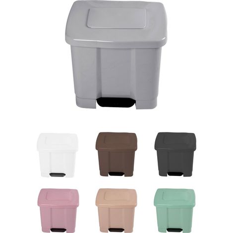 Cubo de Basura para el Reciclaje – Basurero con Pedal 35L con 2 Compartimentos