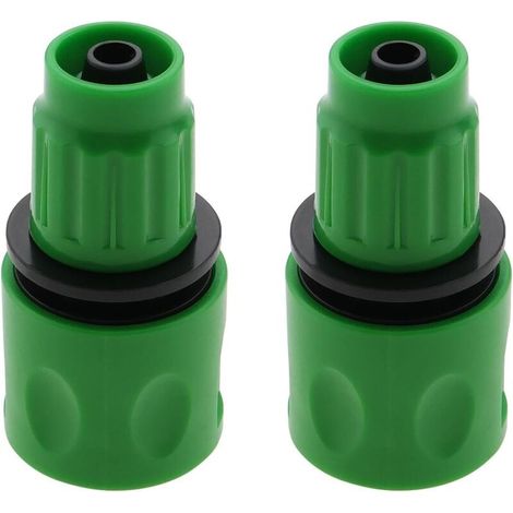 Teleskop-Schlauchverbinder – 2er-Pack, kompatibel mit 8–10 mm Innendurchmesser, Abmessungen 67,3 × 34,2 mm, für Garten-/Terrassenreparaturen