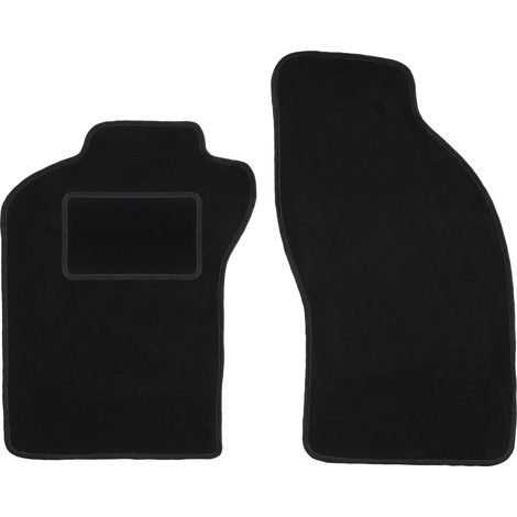 Alfombrillas delanteras negras para: FIat Coupé (1993-2000)
