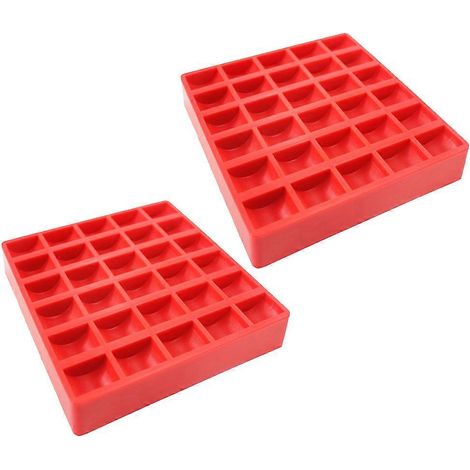 Boîte de rangement en plastique pour pièces de monnaie, compatible avec les pièces de monnaie (lot de 6). (1/4)