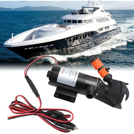 Pompe à eaux usées 12V 45LPM (Référence : NMMP12-G120-12) (Surpoids) (1/5)