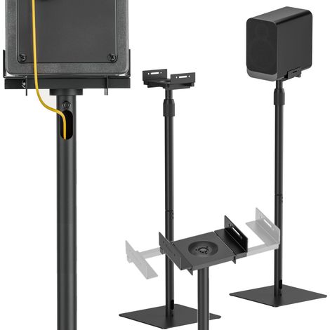 Soportes para monitores de estudio Mozos MSS6-SET-PRO (2 unidades) (1/5)