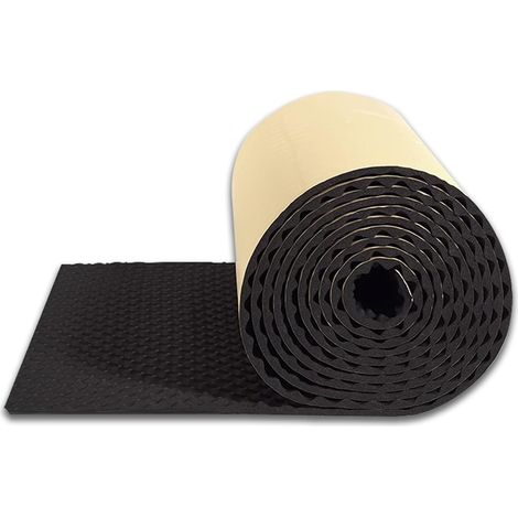 Acoustic Wall Panel Soundproofing Foam for Podcasting, Recording Studios, Offices, Home Learning, Soundproofing Panels (Size: 20 mm Thick (1 x 10 m), Colour: Black) (1/5)