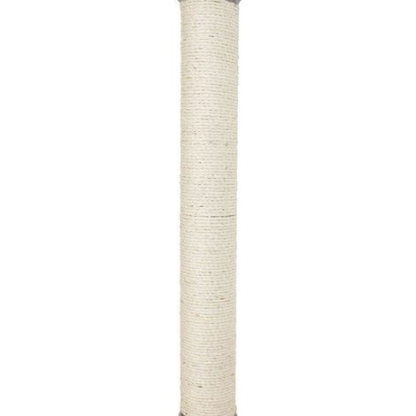 Tronchetto Tiragraffi da fissare al muro, diametro 11×80cm, grigio