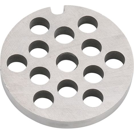Lames de broyage en acier inoxydable 1 pièce, lames de hachoir à viande Remplacement de couteau de plaque avec des trous de tailles différentes pour hacher les viandes Fruits Légumes(8mm) (1/5)