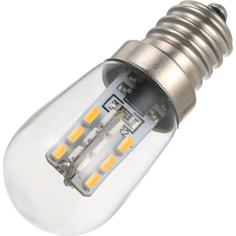 Jeffergarden Ampoule E12 LED 1,5 W ampoules E12 Blanc chaud 2800-3500k,pour lumière de nuit lampes de table Sale 220 V-240 V-DOU
