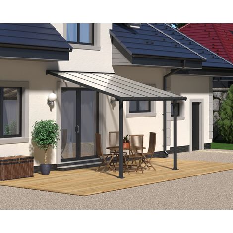 Palram - Canopia | Pergola Olympia Marquesina De Aluminio 307X294 Gris (1/5)