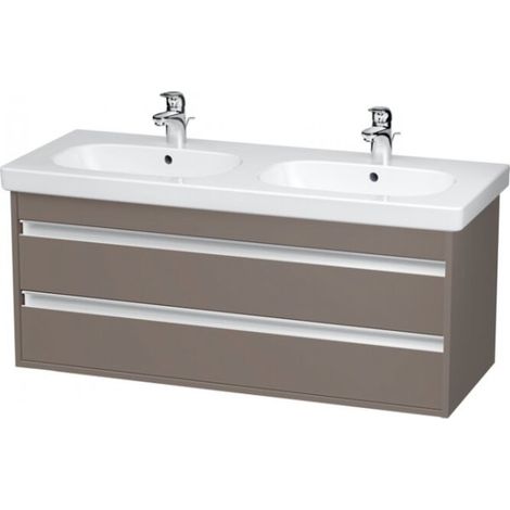 Duravit Ketho tocador de pared 6649, 2 cajones, 1150mm, para el