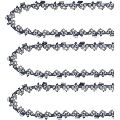 Chaînes de Tronçonneuse cm – LP Maillons Compatibles Stihl Makita Bosch Husqvarna 3x 35 3/8" 1 3mm 52 (1/5)