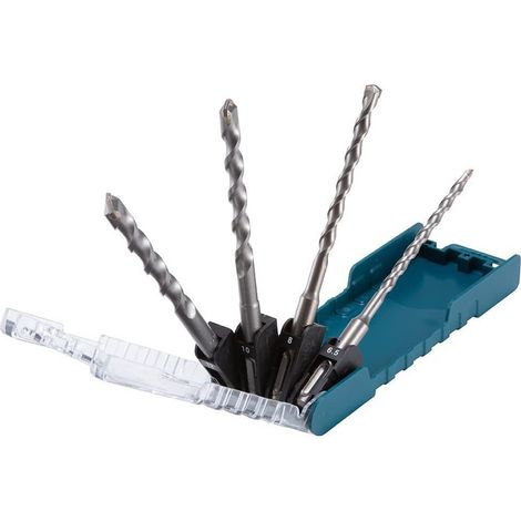 Set de 4 punte SDS-Plus per calcestruzzo MAKITA D-74728