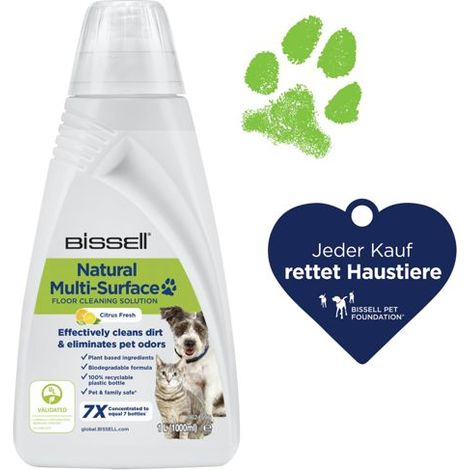 Bissell 3122 Natural Multi-Surface Pet Weiß 1L (1/5)