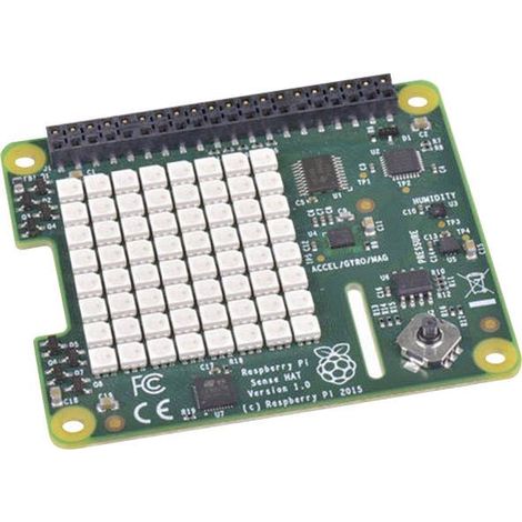 Platine d'extension Sense Hat Raspberry Pi® A, B, B+ Y083711 (1/4)