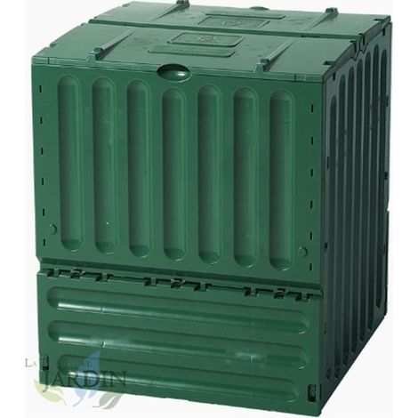Komposter aus Polypropylen 600 Liter 80x80x95 cm