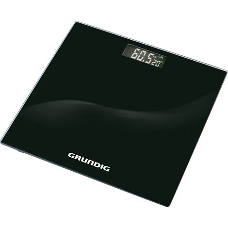 Grundig Personenweegschaal Noir H2.2xl28xL28cm (1/4)