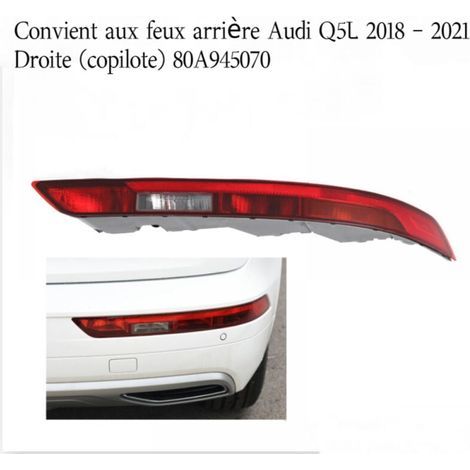 Réflecteur Pare Choc Arrière Droit Audi Q5 2018 2021 Remplacement Lumière Feu Inférieur 80A945070 (1/4)