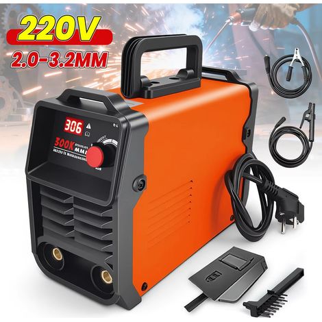 Poste de soudure 350A 220V – IGBT inverter – LCD écran – compatible électrodes 2,0 à 3,2 mm (1/5)