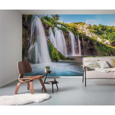 Komar Downfall 368 x 248 cm, Papier peint panoramique XXL4-081, photomurale sur intissé (1/3)