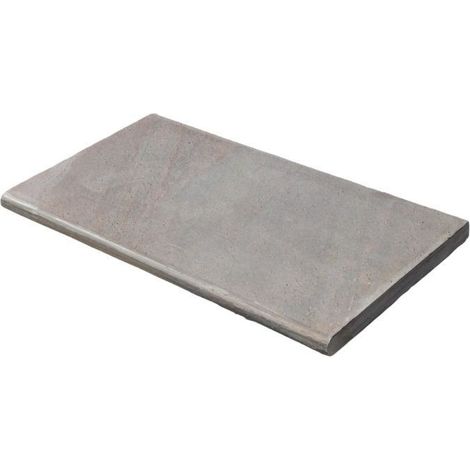 Margelle de piscine Quartzite rouge 60x33x3 cm Bord 1/2 Rond - À l'unité - Ti'ma Stone (1/5)