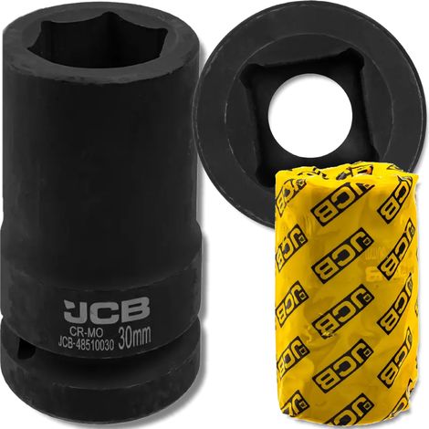 JCB Tiefschlag-Steckschlüssel 1" 30 mm 6-Kant Cr-Mo