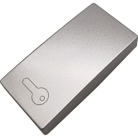 Frutti compatibili vimar plana Interruttori prese pulsanti silver argento Coperchio pulsante apriporta x 2pz