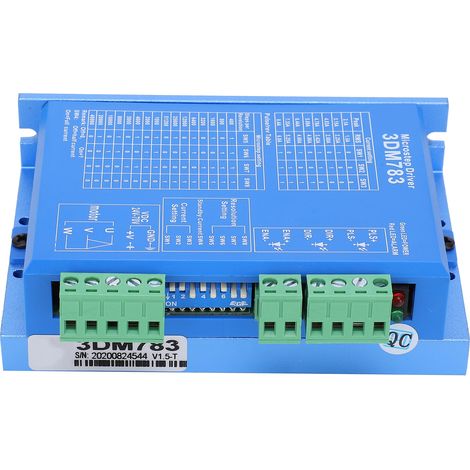 Module de pilotage moteur pas à pas triphasé 3DM783, contrôleur industriel DC 24-60V pour outil moteur (1/5)
