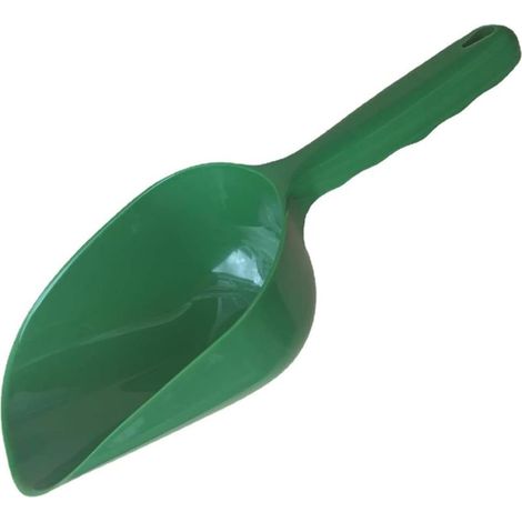 Pelle de jardin 1 pièce en plastique Sol Pelle multifonction Outil de jardin Pelle de pot pour sol, compost, plantation creuser, outil de déplacement et pelle alimentaire (vert) (1/5)