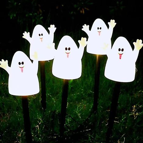 Guirlande lumineuse LED, idéale pour les décorations d'Halloween, style rétro, indice de protection IP55, interrupteur manuel. A6 (1/5)