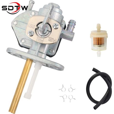 Robinet essence complet (tube, réservoir) pour CY80, Kawasaki, Suzuki, Yamaha (1/5)