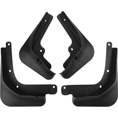 Passend für die vorderen und hinteren Radkotflügel des BYD Qin L 2024, originale Spritzschutzbleche aus weichem Gummi.