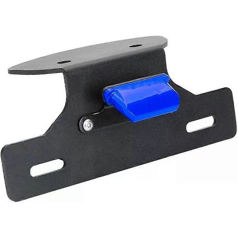 Support de plaque d'immatriculation Fender Eliminator pour SUZUKI GSXR 600 GSX-R 750 2011-2024 - Accessoires moto - Support de feu arrière LED (bleu) (1/5)