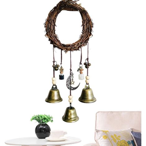 JeiibrZui Décoration d'intérieur 18 cm - Lot de 3 - Laiton - Horloges à remontage antiques avec motif dragon et carpe koï pour la décoration du jardin et de la maison (1/5)