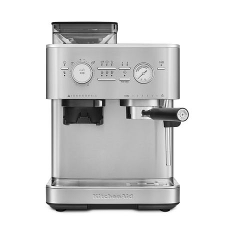 KITCHENAID - 5KES6551ESX - Machine Expresso Semi-Automatique avec Broyeur Intégré Inox  (1/5)