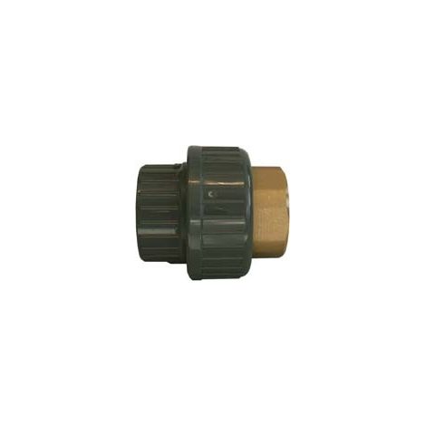GF Übergangsverschraubung PVC-U/Ms d 20x1/2" IG Dichtung EPDM